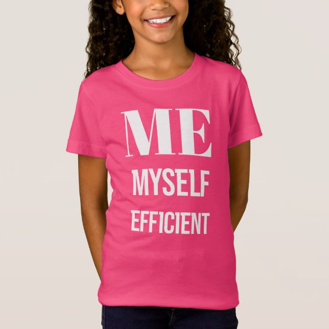 Camiseta Magnífica tipografía intelectual extrovertida e in (Anverso)
