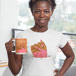 Camiseta Magnífica Typografía Profesional Uniforme Manicuri