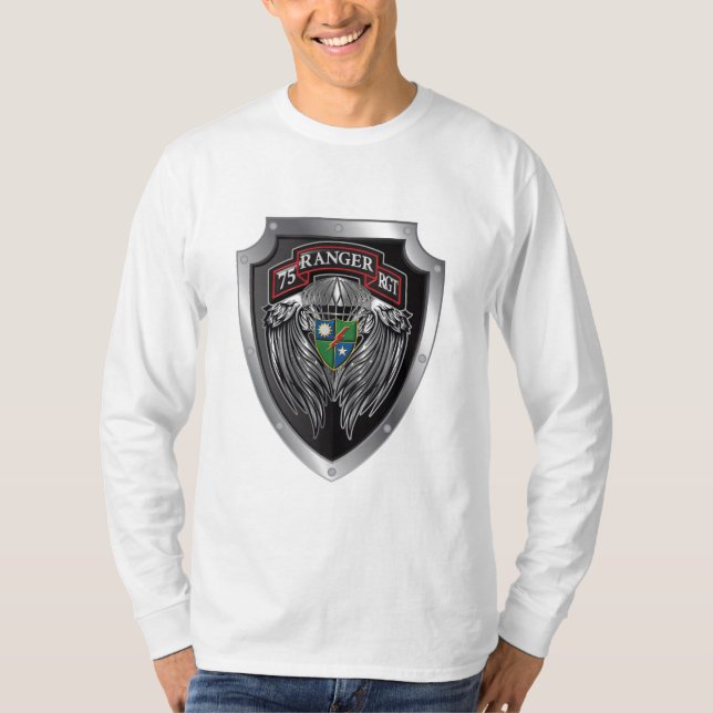 Camiseta Magnífico 75º Ránger Rastreo Regimental (Anverso)