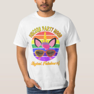 Camiseta Magnífico de humor Fiesta de unicornio