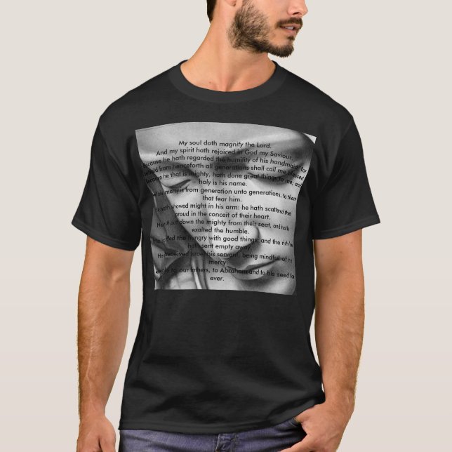 Camiseta Magnífico De La Bendita Virgen María (Anverso)