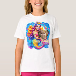 Camiseta Magnífico Día de la Sirenita, regalo personalizado