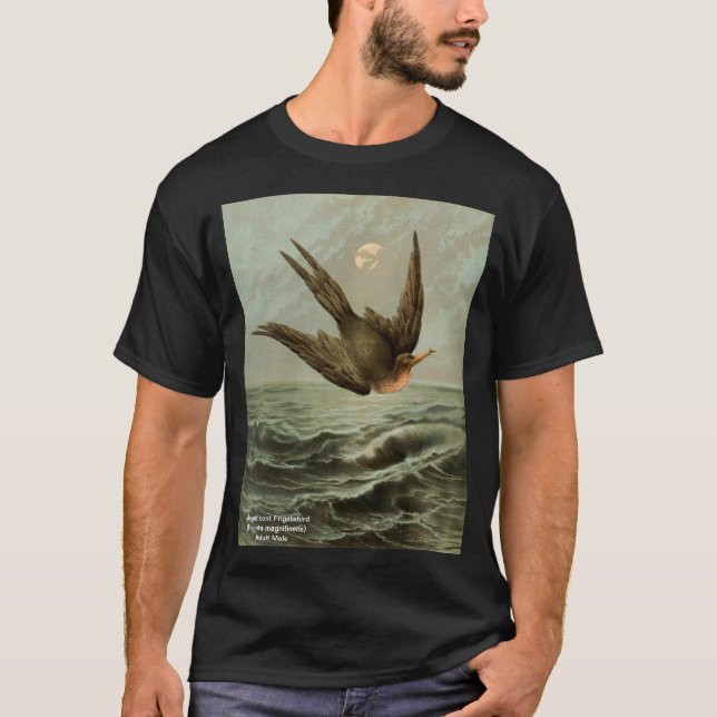 Camiseta Magnífico Frigatebird, variación de diseño nº 2 (Anverso)