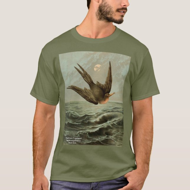 Camiseta Magnífico Frigatebird, variación de diseño nº 3 (Anverso)