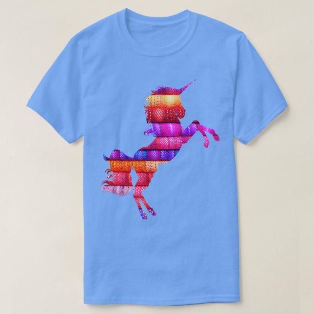 Camiseta Magnífico Rainbow Unicorn T  (Diseño del anverso)