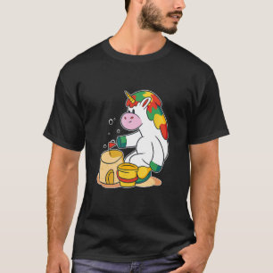 Camiseta Magnífico unicornio divertido y caprichoso para un