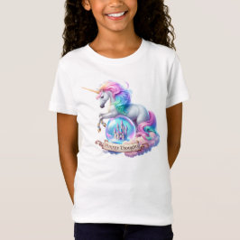 Camiseta Magníficos pensamientos del castillo de unicornio 