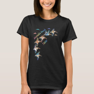 Camiseta Magnolia Beach Texas Colorful Tie-Dye Pelican