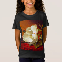 Magnolia en Terciopelo Rojo Martin Johnson Heade