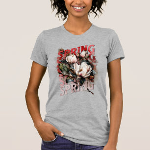 Camiseta Magnolias de primavera