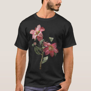 Camiseta Magnolias rosadas