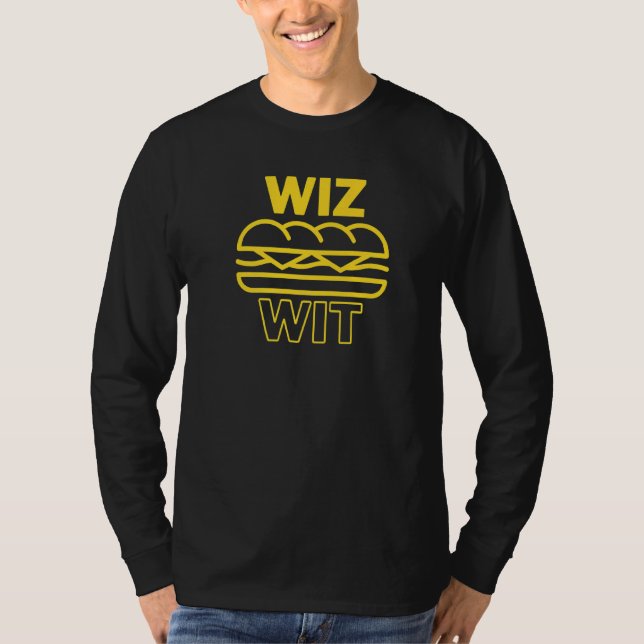 Camiseta Mago Con Queso De Queso De Philly Cheesesteak Con (Anverso)