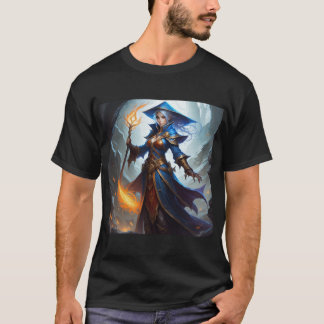 Camiseta Mago de fuego
