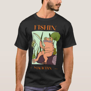 Camiseta MAGO DE LA PESCA diseño de rana