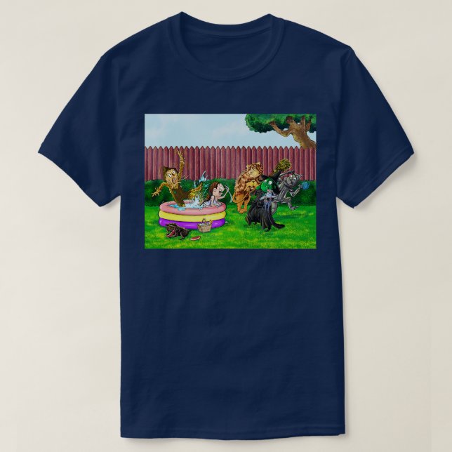 Camiseta Mago de la tregua australiana (Diseño del anverso)
