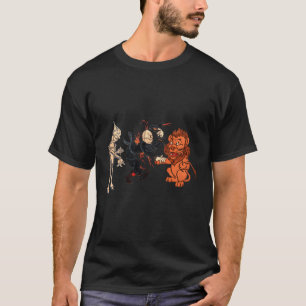 Camiseta Mago De Oz Tin Man Scarecrow Cowardard Lion