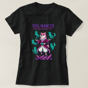 Camiseta Mago de Perros Fantasía Divertida Brujo Shiba Inu