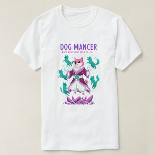 Camiseta Mago de Perros Fantasía Divertida Brujo Shiba Inu 