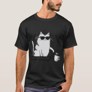 Camiseta Mago de Seis Brazos Tranquilo Meditando con Café