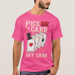 Camiseta Mago Divertido Intérprete - Elige una tarjeta, cua