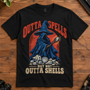 Camiseta Mago Gamer Sin Hechizos Pero No Sin Cartuchos