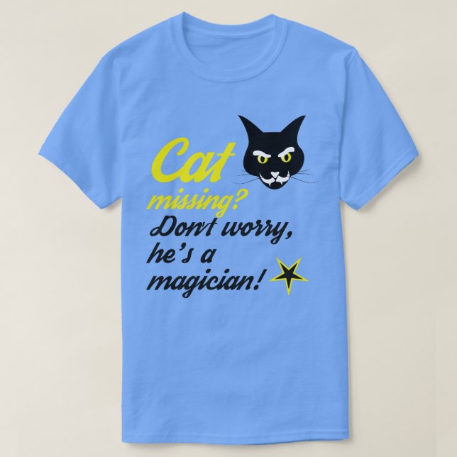Camiseta Mago Gato Negro Magicie Gatos Mágicos Mamá (Diseño del anverso)