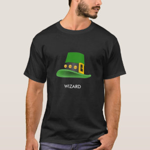Camiseta Mago Mágico Sombrero Verde