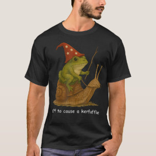 Camiseta Mago Rana Caprichoso Se Va a Causar un Alboroto Me
