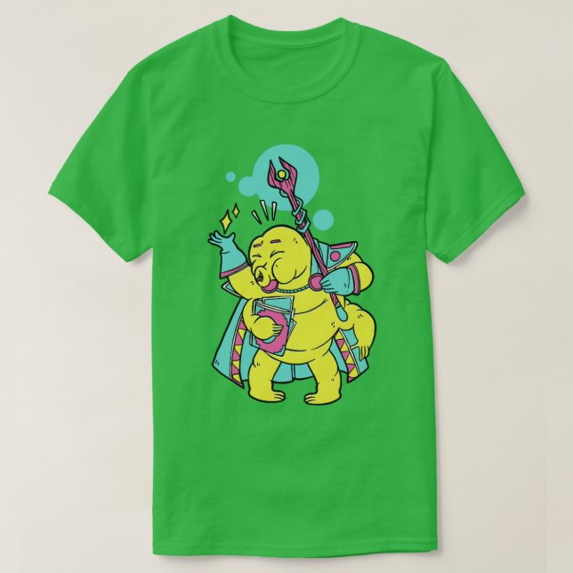 Camiseta Mago tardío RPG (Diseño del anverso)