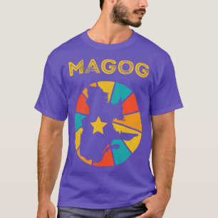 Camiseta Magog Quebec Canada Vintage Distresage Souvenir 1