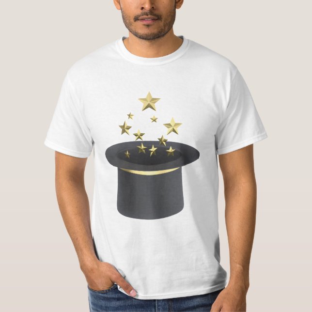 Camiseta Magos con estrellas doradas (Anverso)