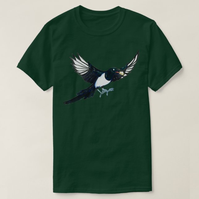 Camiseta Magpie con palomitas de maíz (Diseño del anverso)
