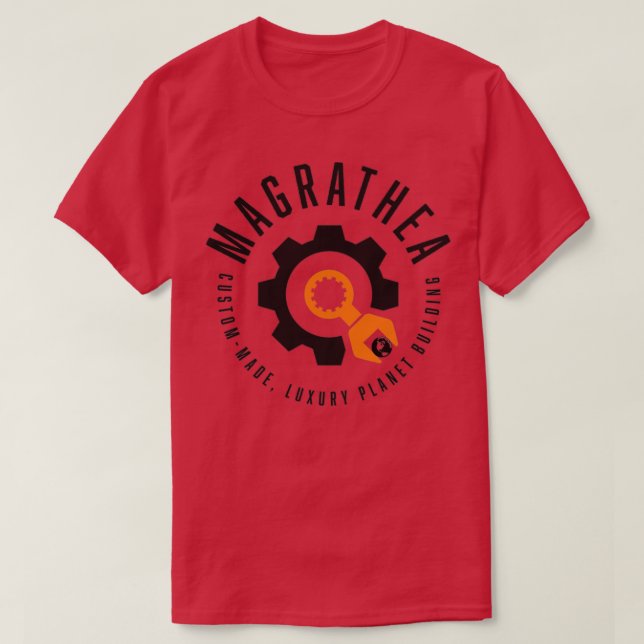 Camiseta Magrathea (Diseño del anverso)