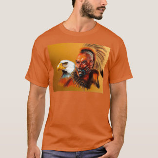 Camiseta magua Long de los estados unidos nativos