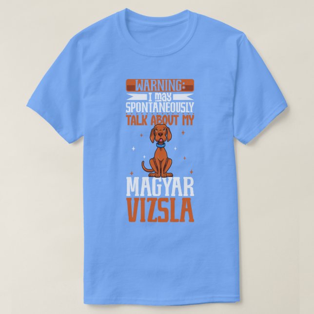 Camiseta Magyar Vizsla lover (Diseño del anverso)