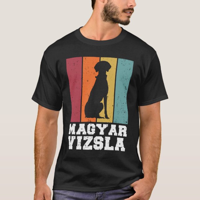 Camiseta Magyar Vizsla Vintage (Anverso)