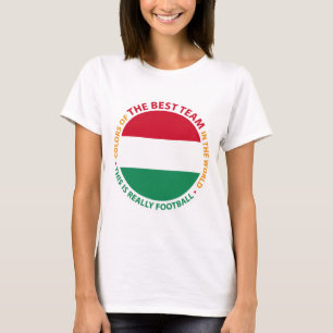 Camiseta Magyarország Hungary Art Shield