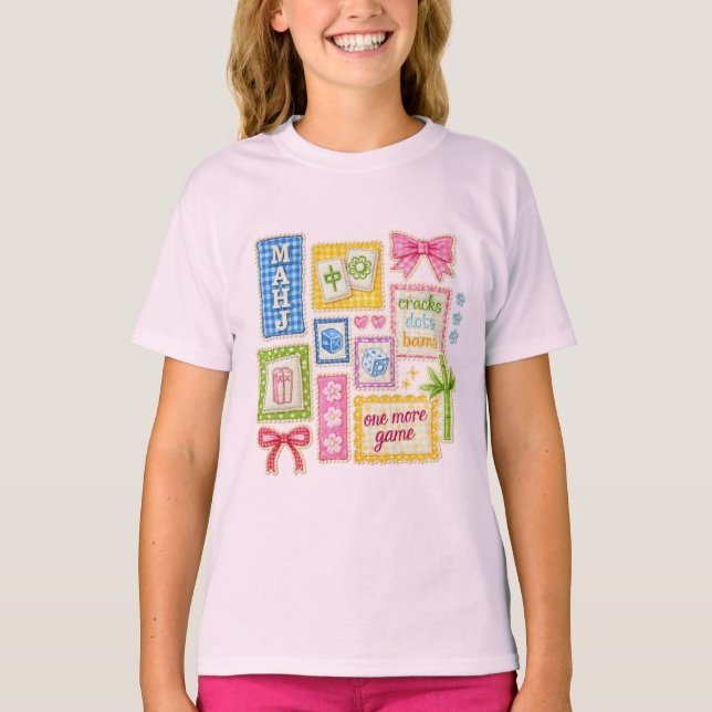 Camiseta Mah Jong Una Partida Más (Anverso)
