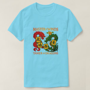 Camiseta Mah Jongg Maestro de Vientos Domador de D