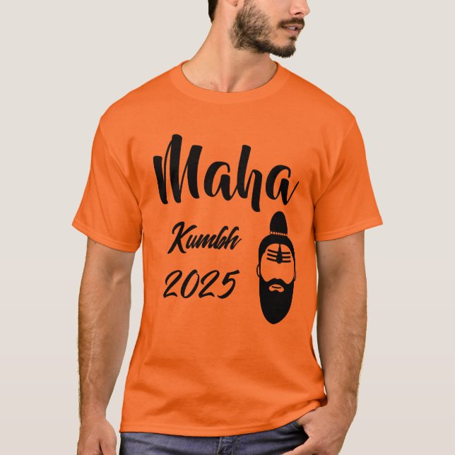 Camiseta Maha Kumbh -2025 (Anverso)