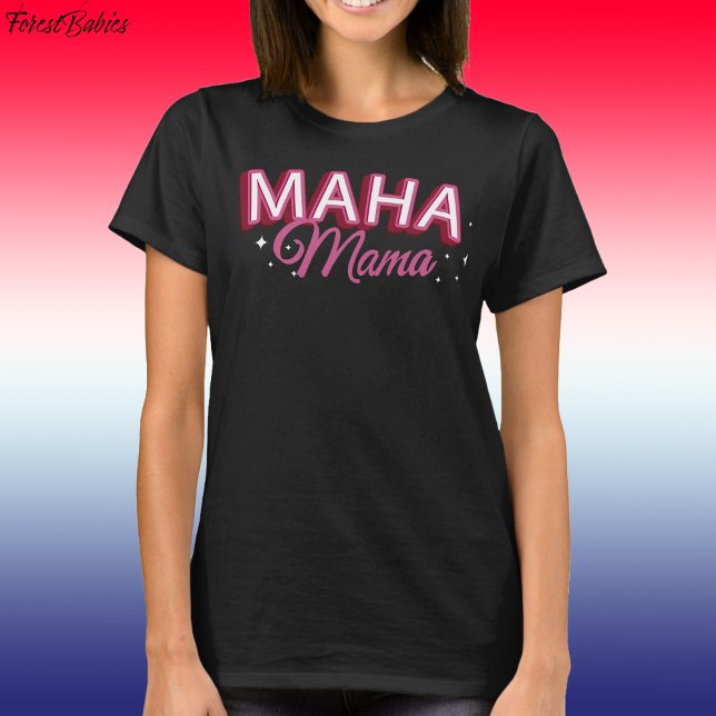 Camiseta MAHA Mama, vuelve a hacer saludable a Estados Unid (Pink MAHA Mama, Make America Healthy Again T-shirt)