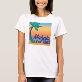 Camiseta Mahalo Beaches Basic TanDesktop