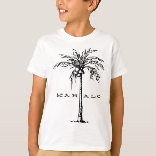 Camiseta Mahalo Hawaii de la isla. Siente la Aloha Spir