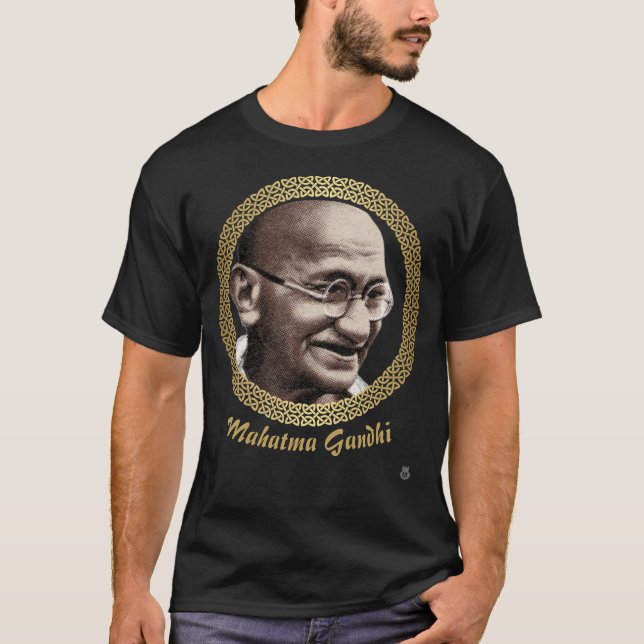 Camiseta Mahatma Gandhi T-Shirt (Anverso)