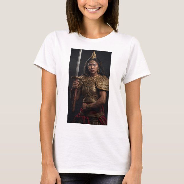 Camiseta Mahesa Jenar: El Guerrero Legendario del Demak (Anverso)