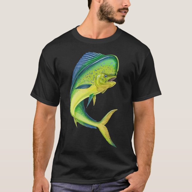 Camiseta Mahi Fishing Mahi Mahi Fish Fishing lover (2) (Anverso)