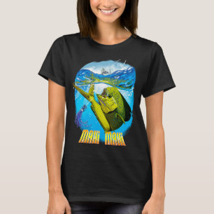 Camiseta Mahi Mahi Pesca Navidades Pescadores de Estados Un