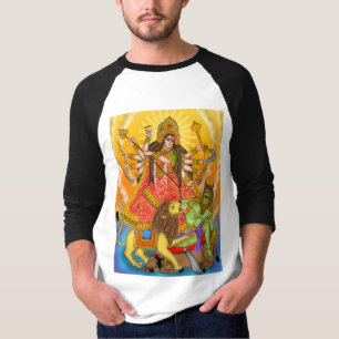 Camiseta Mahishasur Mardini Durga T-Shirt