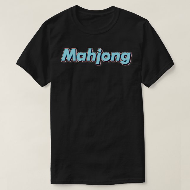 Camiseta Mahjong (Diseño del anverso)