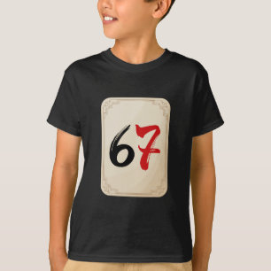 Camiseta Mahjong 6 y 7 Coincidencia 67 Traje de Grupo de Ma